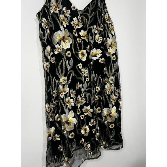 Little Moon from Anthropolgie embroidered dress size medium - Picture 3 of 7